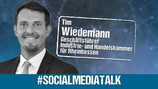 Social Media Talk mit Tim Wiedemann
